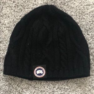 Canada Goose cable knit hat
